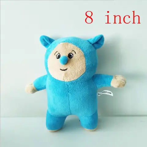 2 st/set Baby TV Billy och Bam Tecknad Plyschfigur Leksak Mjuk Gosedjursdocka För Barn Födelsedag Julklapp 10 best sales bambam plysch - №3