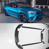 F85 X5M F86 X6M F15 F16 3d Style Carbon Fiber Front Bumper Lip Rear Bumper Diffuser Side Skirts for Bmw X5m X6m 2014up