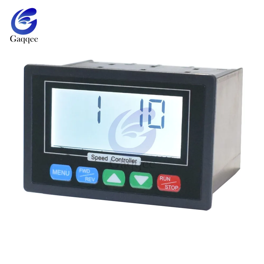 DC 10-55V 50A TD59 Display digitale LCD PWM DC regolatore di velocità del motore con telecomando 0 -100% regolabile