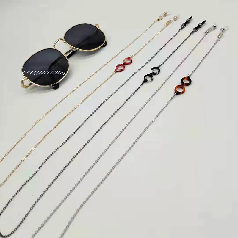 

Round Glasses Charm Reading Eyeglass Chain Sunglass Holder Cord Lanyard Eyewear Retainer for Men Women Gift