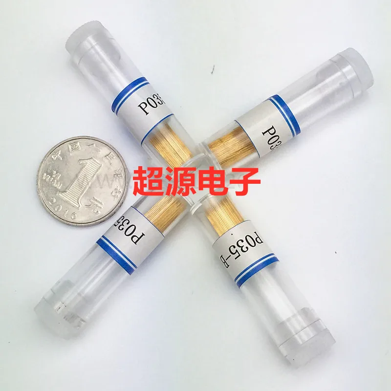 Una scatola della sonda della prova P035-FBJ ago della molla 0.35mm sonda di precisione PCB Light Board ago pressione ago 50 # piccola sonda dell'ago