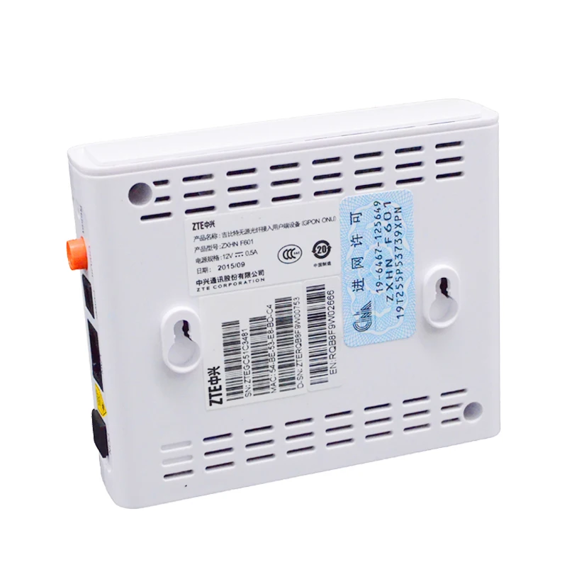 Original New F601 SC APC GPON FTTH Fiber Terminal ONT Optical Terminal 1GE Port ONU version