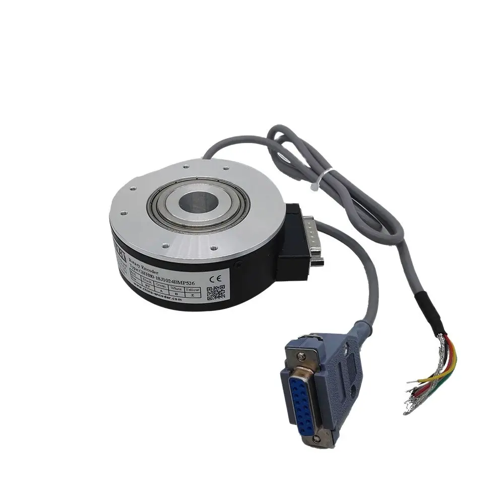Trung Quốc Làm 80mm Quay Quang Bộ Mã Hóa Trục Rỗng 30mm Kéo Đẩy Đầu Ra Cảm Biến Tốc Độ GHH80 cho Thang Máy Tùy Chỉnh có sẵn