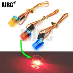 Multi-function LED Lamp Strobing-blasting/Flashing/Rotating Light for 1/10 RC Model Car 1:14 Tamiya Tractor RC Engineering Truck