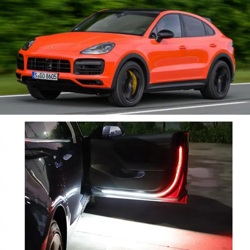 

Led Car Openning Door Warning Light For PORSCHE CARRERA GT 980 CAYENNE 92A 9pa CAYMAN 981 987 MACAN 95B PANAMERA 970