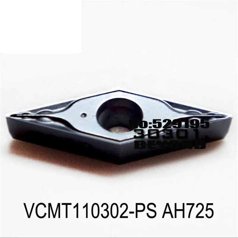 

Original VCMT VCMT110304 VCMT110302 VCMT110302-PS VCMT110304-PS AH725 turning Lathe tungsten carbide inserts CNC