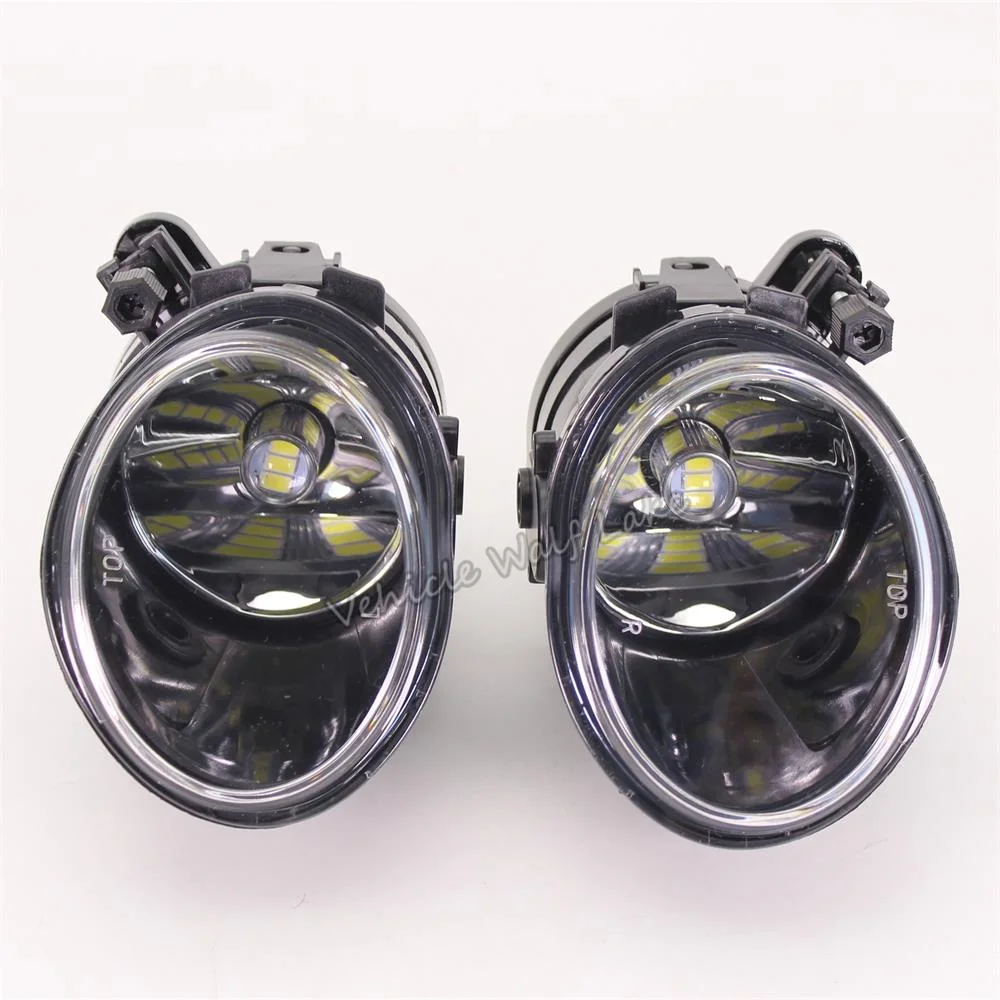 Car Lights For BMW 3 Series E46 M3 Coupe 2000 2001 2002 2003 2004 2005 2006 Car Front LED Fog Light Lamp With 9006 Bulbs