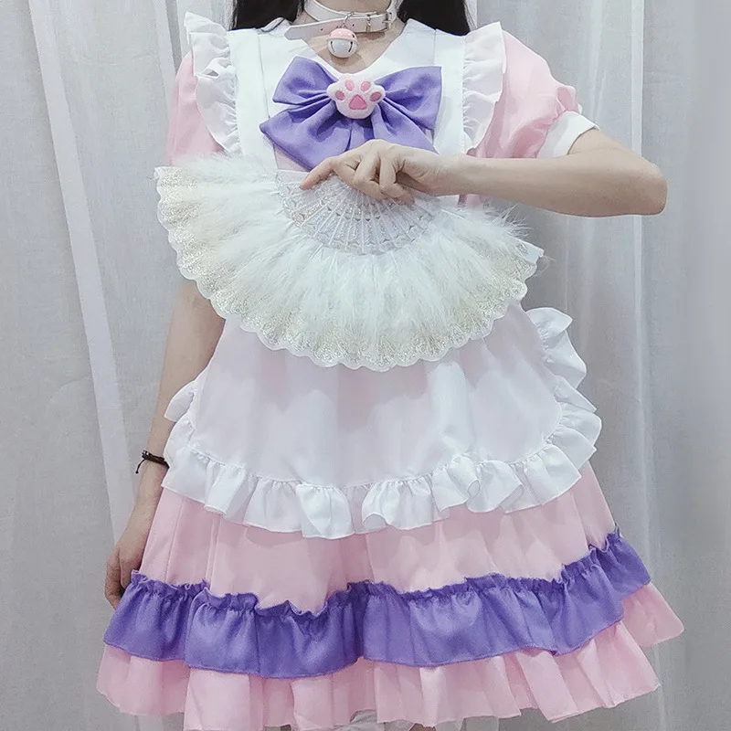 Robe de demoiselle d'honneur, Costume de Cosplay Alice, nœud papillon, ours Lolita, griffe, nouvelle collection