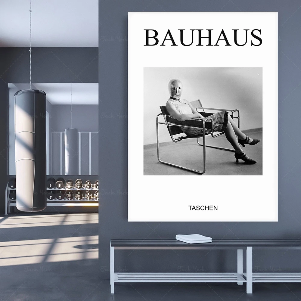 Bauhaus Art Exhibition Digital Download Poster Vintage Print