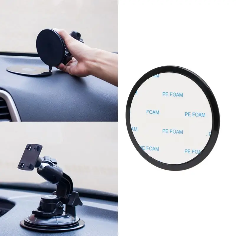 Car Dashboard Suction Cup Mount Base Adhesive Disc For Phone Tablet GPS Stand Holder