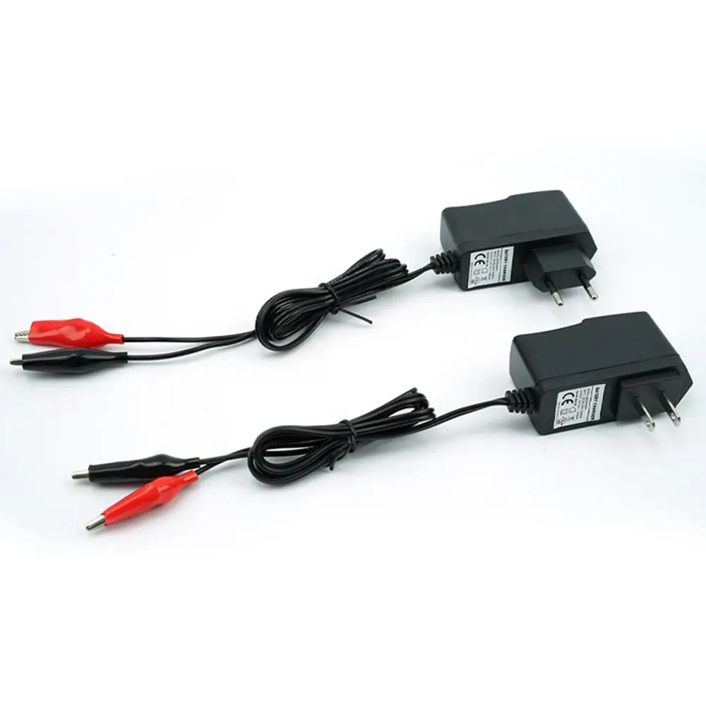 6v Lead Acid Battery Charger Clip Battery Charger 7.4V 1A Battery Charger Automatic Battery Charger  for 6v Lead Acid Battery