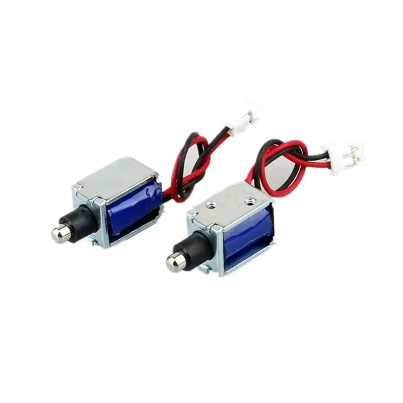 Mini cerradura electromagnética DC 5V, cerrojo electrónico pequeño, cerrojo eléctrico para gabinete