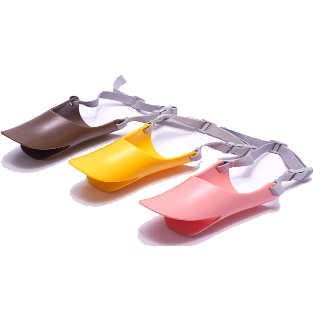 

Cute Duck Mouth Dog Muzzle Silicone Soft Anti Bite Bark Stop Mask Adjustable Safe Breathable Pet Muzzle for Small Large Dogs