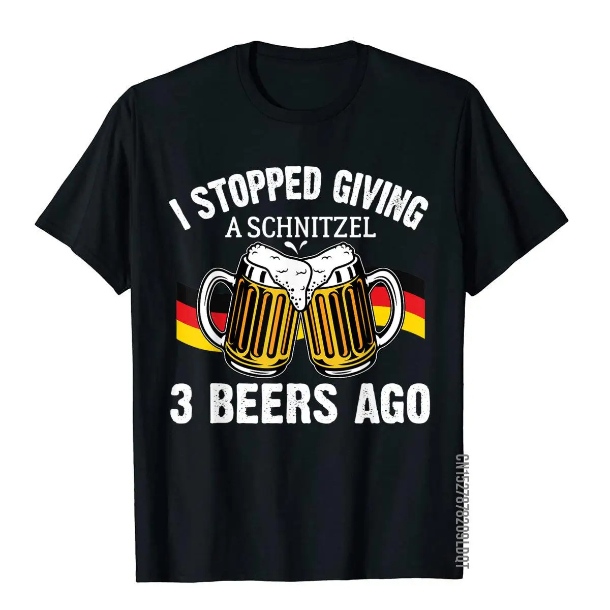 I Stopped Giving A Schnitzel 3 Beers Ago Oktoberfest T-Shirt Holiday T Shirt For Boys Brand Cotton T Shirt Fitness