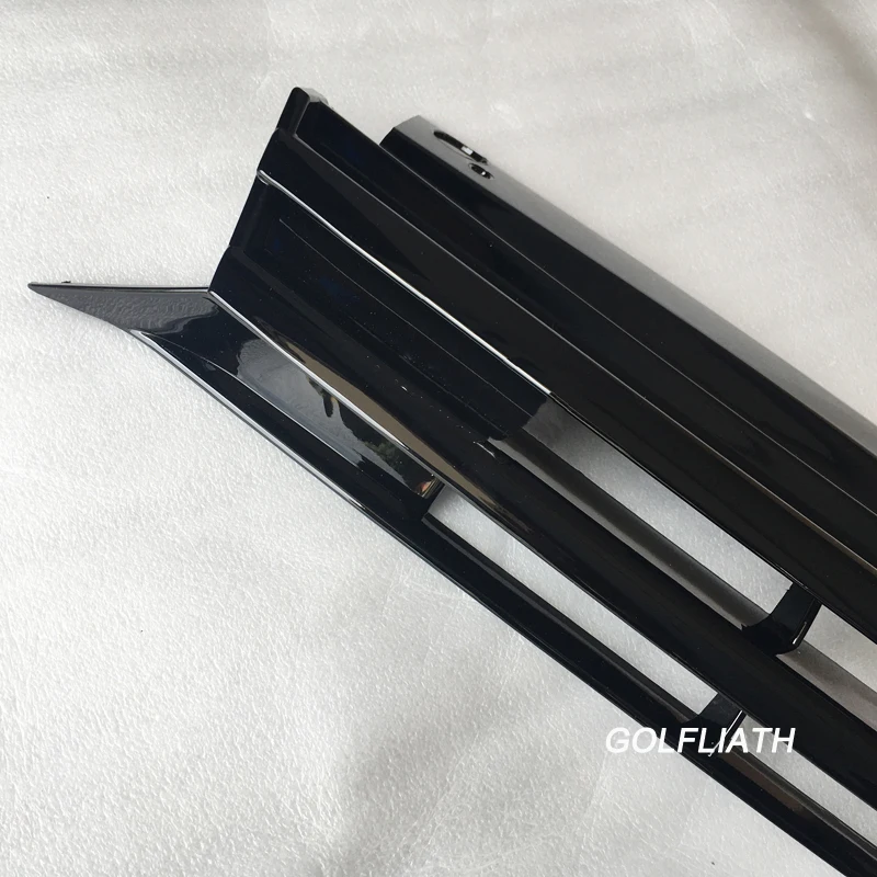 GOLFLIATH ABS glossy black Center Grille front bumper grill For Volkswagen V W Golf 6 MK6 GT I R20