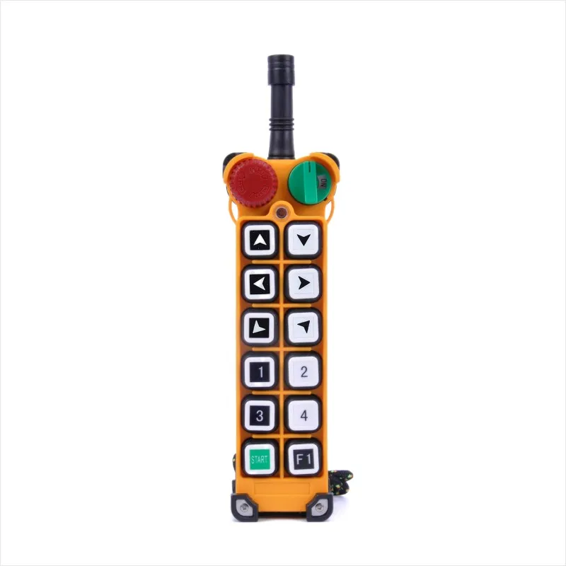 Telecrane  12 Single Speed Pushbutton F24-12S Industrial Radio Remote Control Station Crystal type Transmitter