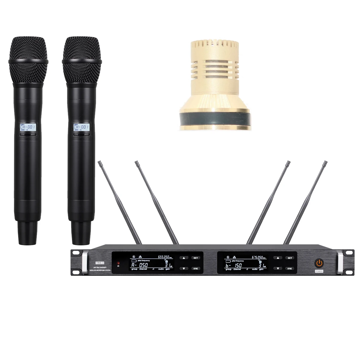 

Professional ULXD4 Digital Wireless Top Quality Condenser Microphone KSM9 System KSM8 SKM9000 True Diversity Aerial 500m Range