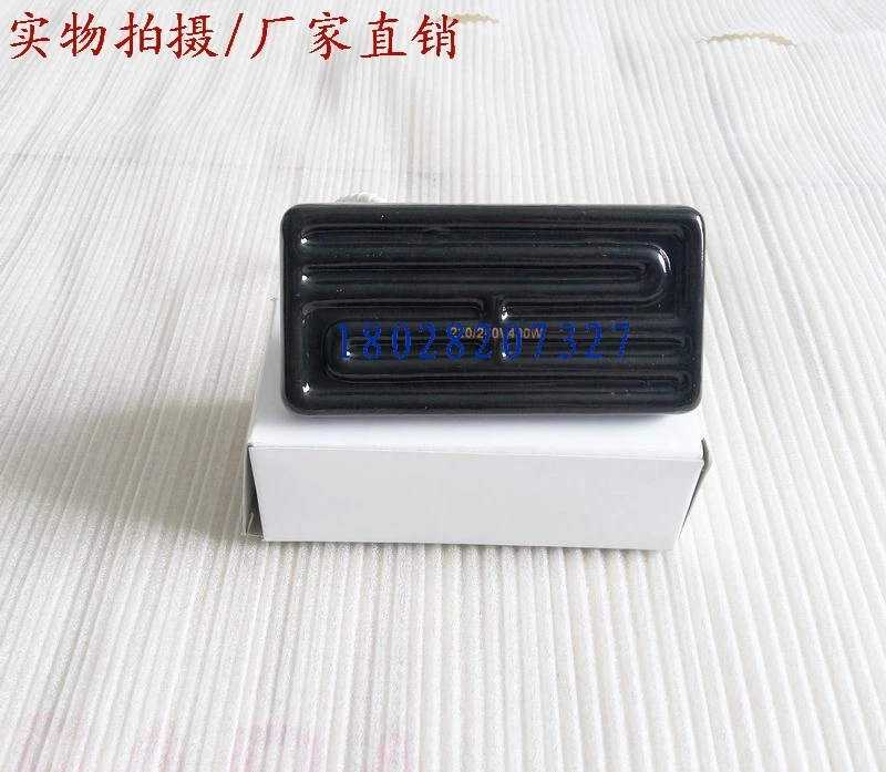 Placa de aquecimento cerâmica de alta temperatura de 500w, bloco de aquecimento cerâmico incorporado estranho, placa que faz a placa de aquecimento machineelectric