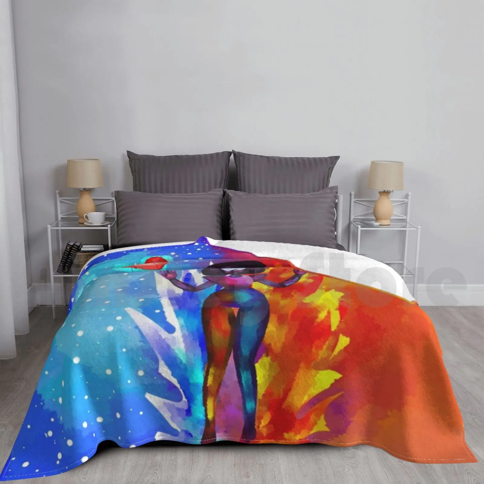 I Am Made Of Love Blanket For Sofa Bed Travel Steven Universe Garnet Cute Sapphire Ruby Fanart Rupphire Sapphuby