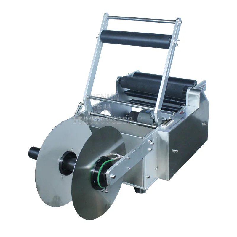 LT50 estendi l'etichettatrice per bottiglie rotonde etichettatrice per bottiglie rotonde in plastica macchina per etichette Dispenser per etichette applicatore di etichette