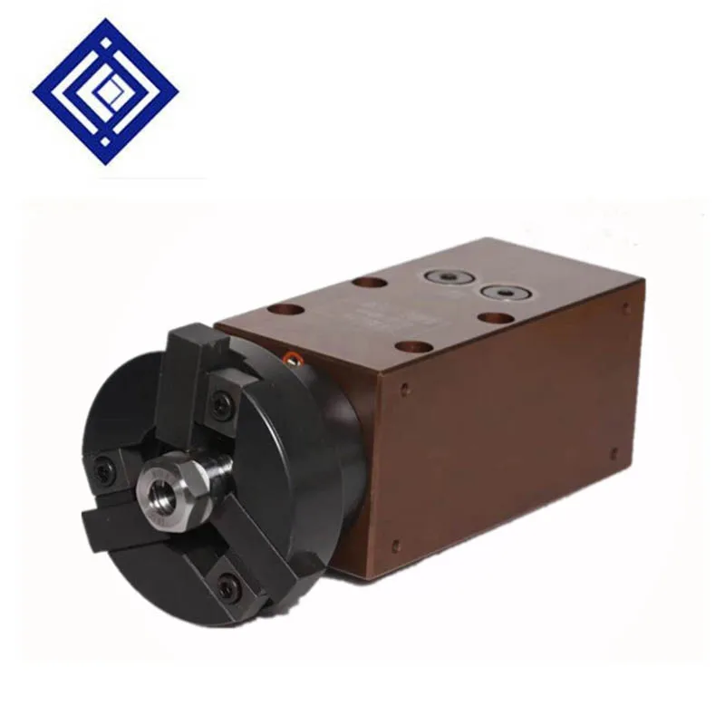 ER16 Single Shaft  Square Cutting Recombination Power Head For Drilling And Tapping For CNC Machine