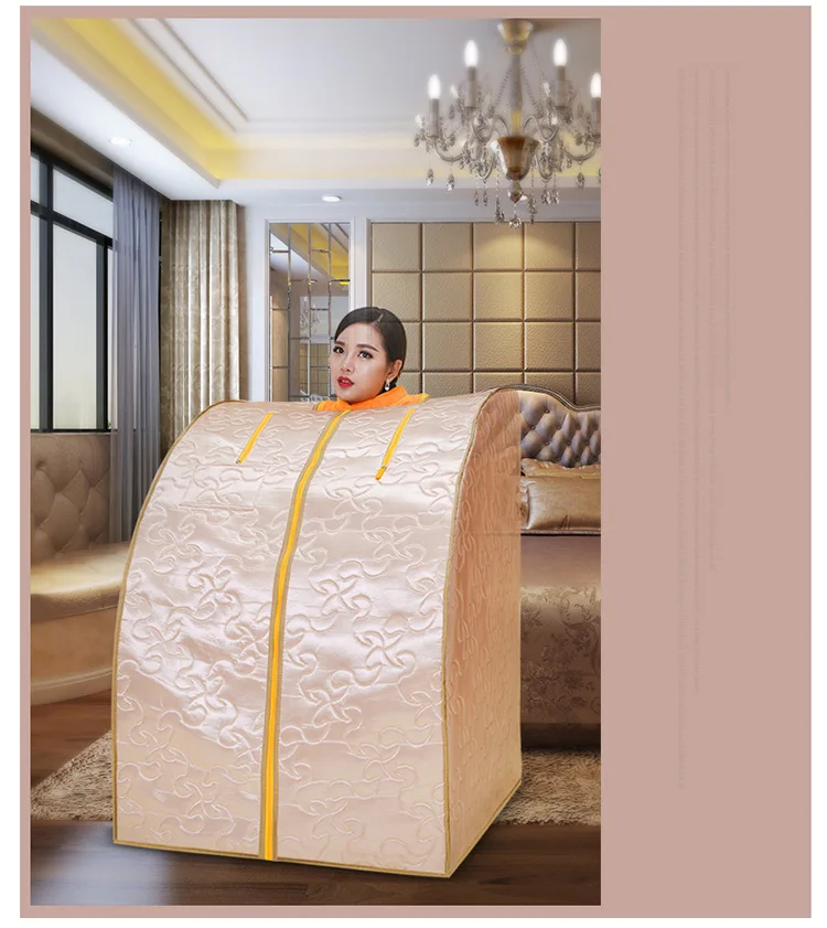 Far infrared sauna box home sauna steaming box nano health steaming room Portable Infrared Home Spa Sauna