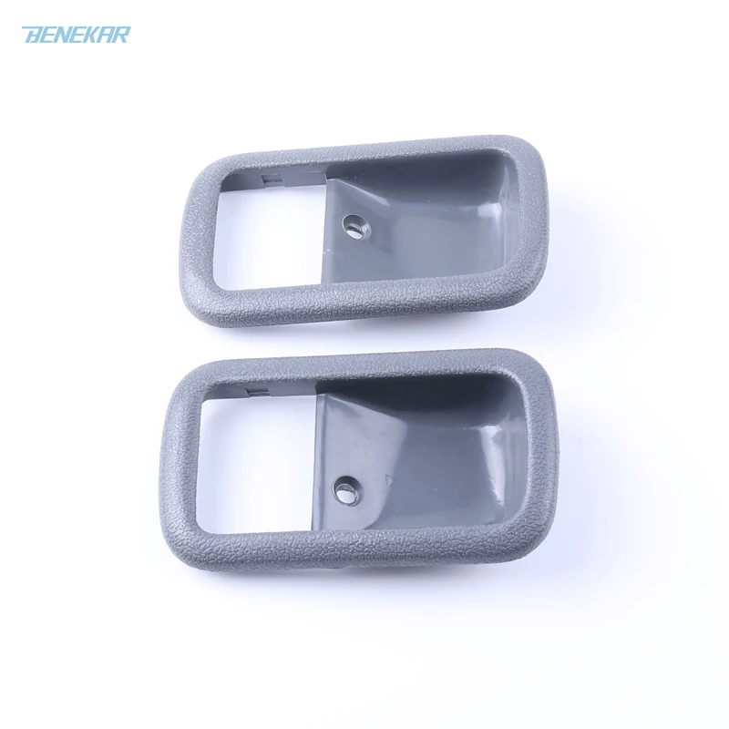 Benekar GREY Inner Door Handle Trim Bezel for Toyota Land Cruiser LX450