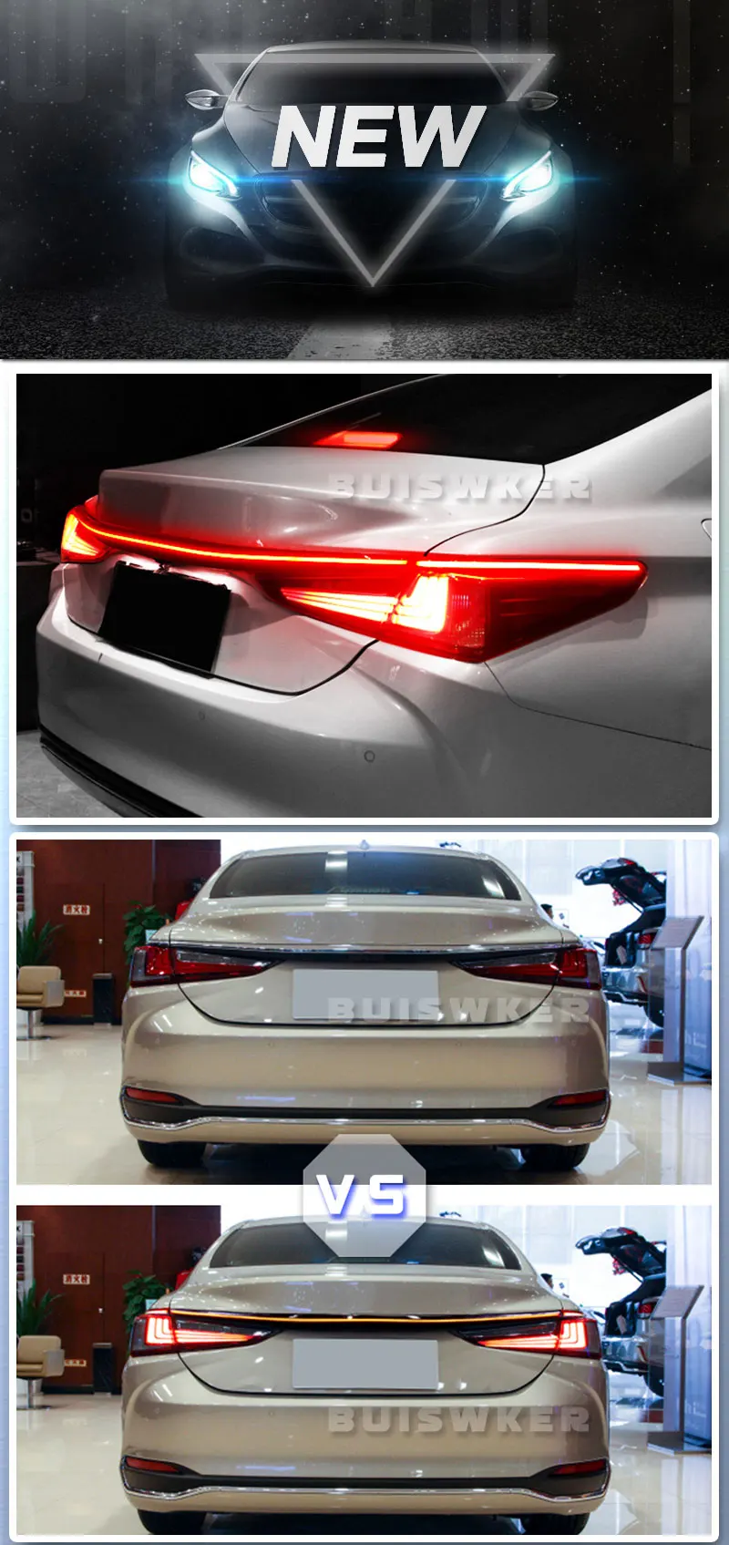 LEXUS テールランプ LED Tail Lights For Lexus NX200t NX300 NX300h 2015-2021 Trunk Rear