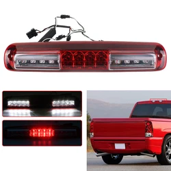 for Chevy Silverado 1999-2006 GMC Sierra 3RD LED Tail Brake Cargo Light Led 3rd Third Brake Rear Roof Stop Light Bar