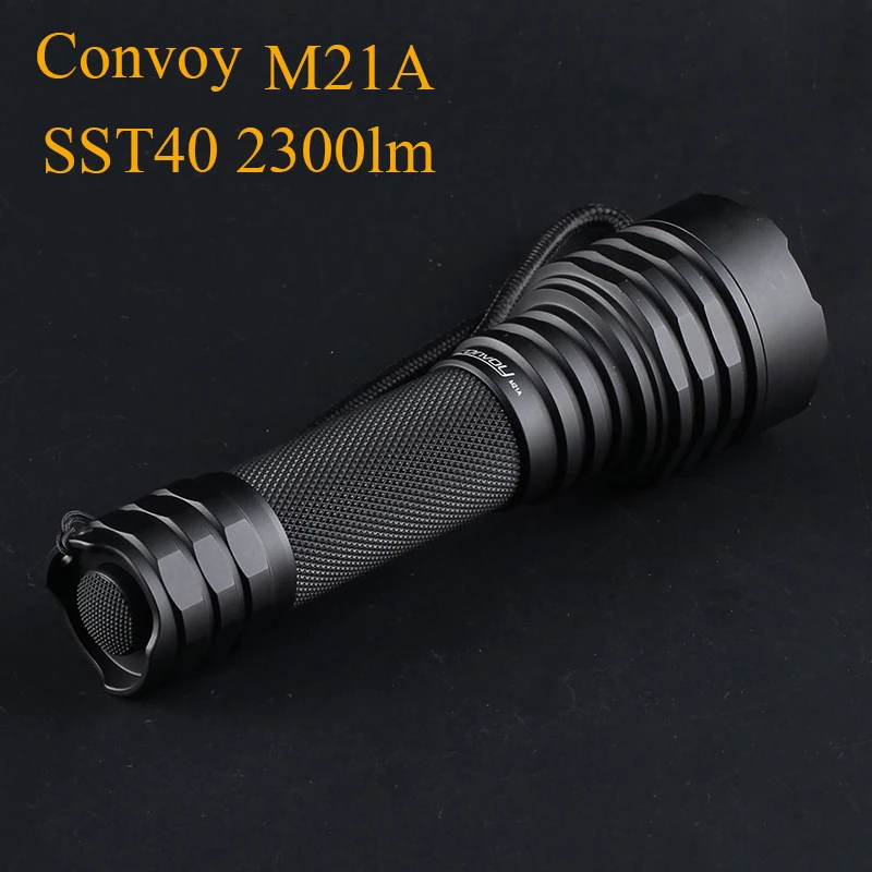 Convoy M21A Flashlight SST40 Lanterna LED EDC C8 Plus 21700 Version Torch Light 2300lm Torcia Led Lampe Torche Zaklamp Lantern