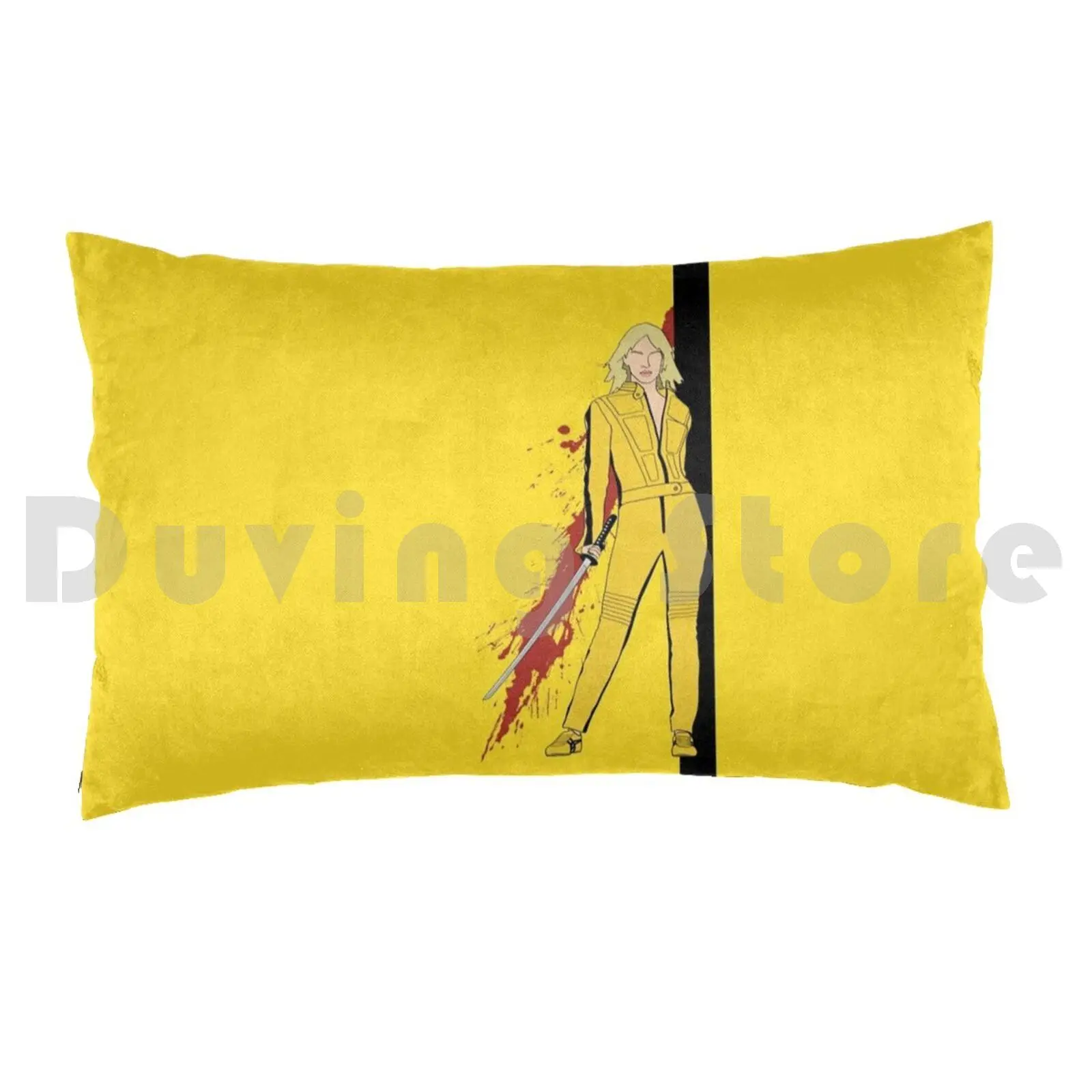 Kill Bill Pillow Case DIY 50*70 Kill Bill Killbill Kill Bill Quentin Tarantino Quentin Tarantino Movies