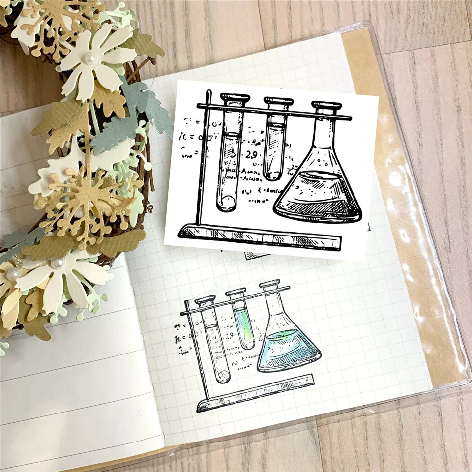 Experiment Equipment Fairy Silicone Clear Stamps For Scrapbooking/New Card Making Sentiment Sweet Stamp 339 image 2