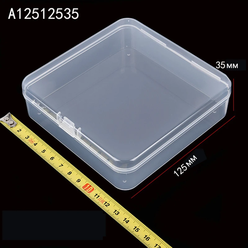 5 CHOICES Plastic Box for Coins, Business Card, ID Card, Desk Tiny sundries Clips,  Beads Craft small Accessories