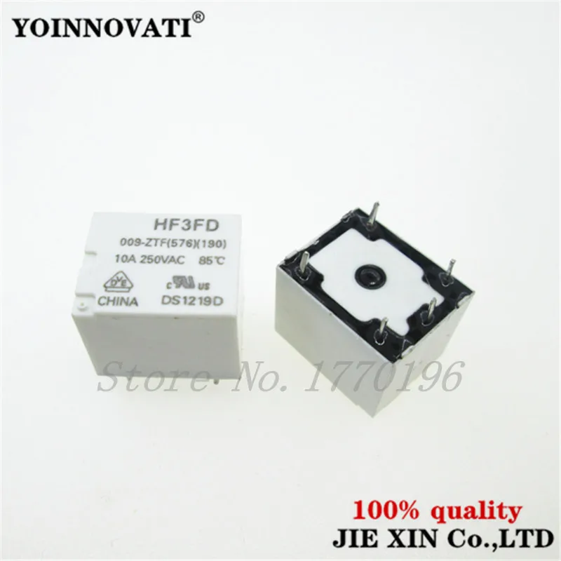 5pcs/LOT HF3FD-009-ZTF HF3FD 009-H3F 10A 250VAC Best quality