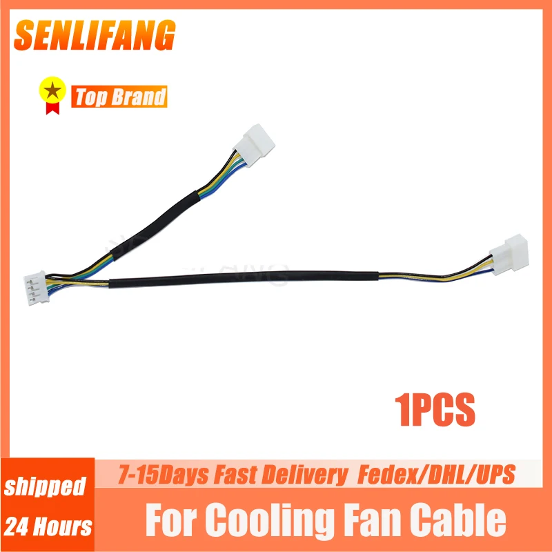 For Cooling Fan Cable Video Cards' GPU Graphics Cards Connector one 4pin Conector To Dual Conectors 4pin* 3pin