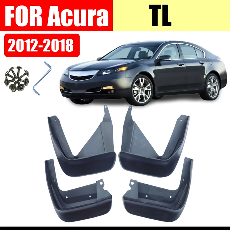 

Брызговики Fpr Acura TL 2012-2018 крыло брызговиков Acura TL splash защитные крылья, автомобильные аксессуары, передние и задние, 4 шт.