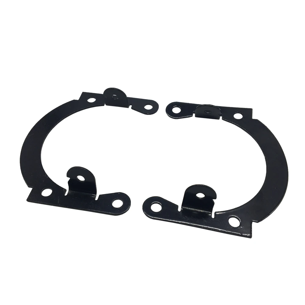 TAOCHIS Fog light Universal Bracket Adapter Frame For M6 2.5 3.0 inch Fog lamp bi xenon Projector Lens Modify Screws Nuts