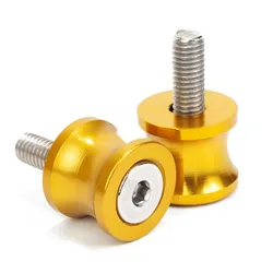 Motorcycle CNC Aluminum Accessories Swingarm Spools slider 6mm stand screws For Yamaha MT07 MT-10 YZF-R3 YZF-R15 FZ1 FZ6 FZ6R