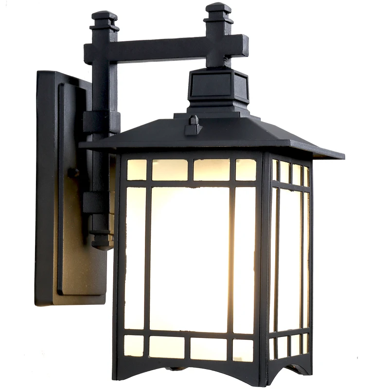 Wall Lamp Waterproof Modern Minimalist Outdoor Courtyard European Style Balcony Lamp Outdoor Chinese Corridor Aisle Lamp