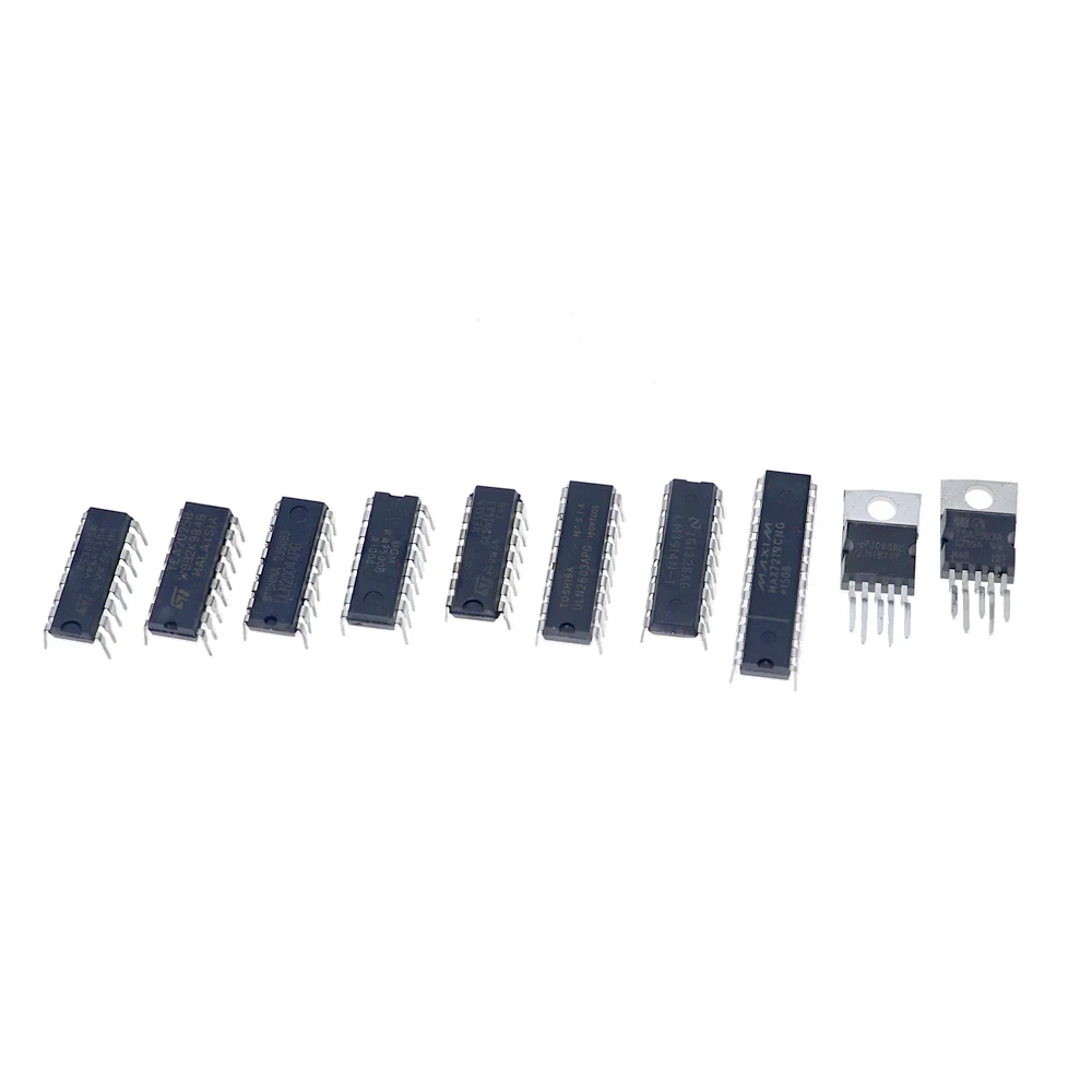 44Pcs/Box IC Integrated Circuit Chip Assortment Kit SG3525 ULN2803 TEA2025 ULN2004 TDA1875 KA7500 MAX7219 NE556 LM3914 TDA2003