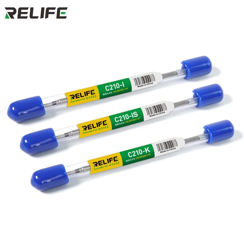 RELIFE RL-C210 Soldering Tip for JBC C210 Series Sugon T26 T26D Series Soldering Iron Tip