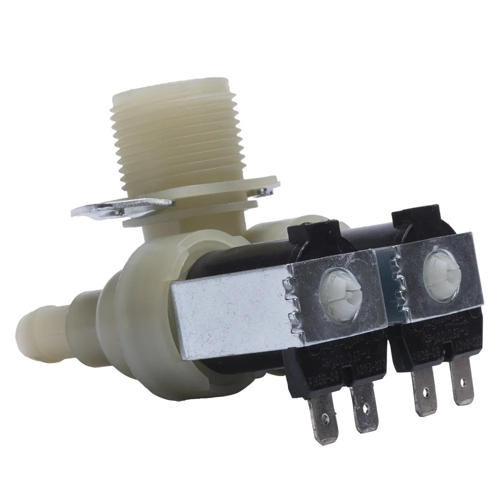 full-automatic washing machine water double inlet valve JSF4 washing machine solenoid valve high performance durable common part