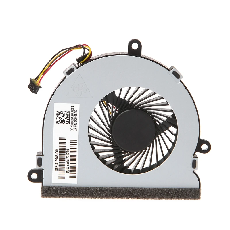 Laptop CPU cooling fan cooler For HP 15-AC Series DC28000GAR0 SPS-813946-001 Computer Fan Quiet CPU fan For Laptop