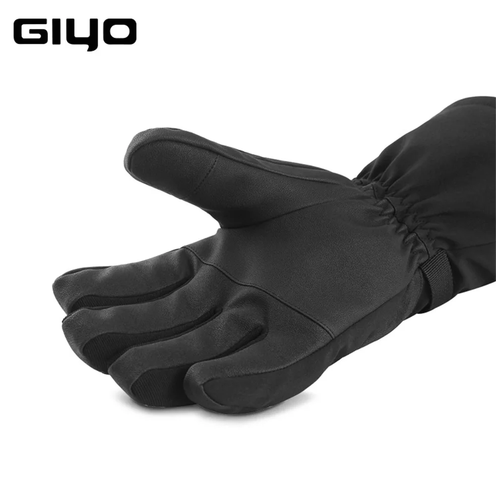 NEW Mens Winter Skiing Gloves Fleece for Cycling Waterproof Anti-Cold Warm Gloves Outdoor Sport Snow Sportswear Gloves S-06-all image 6