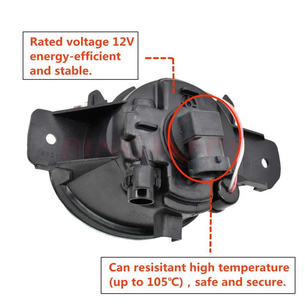 2PCS For Renault Clio Master Laguna Symbol Grand Modus Wind Koleos Thalia Modus Vel Satis Espace Angel Eye Fog Lights 2pcs