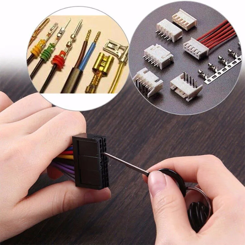 New Automotive Plug Terminal Remove Tool Set Key Pin Car Electrical Wire Crimp Connector Extractor Kit Accessories