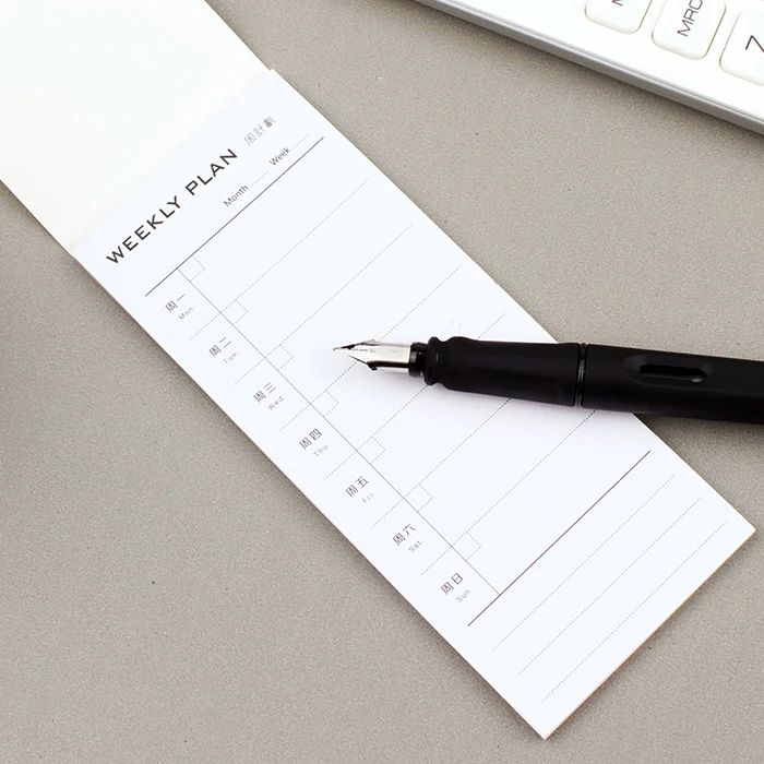 1pc 30 Sheets Simple To Do List Check List Sticky Notes Memo Padt Study Office Schedule Plan Sticky Notes N Times   Memo Pads