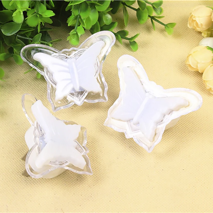 Plug-in Night Light for Kids Butterfly Shape Colorful Gradient LED Light Night Lighting for Baby Room, Bedroom, Bedside