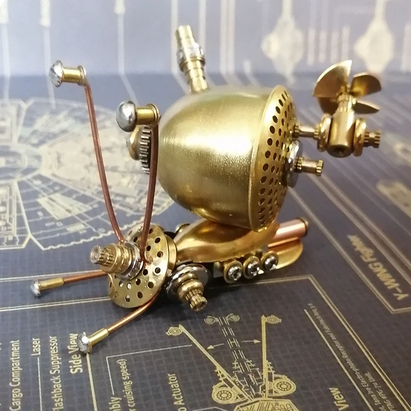 

Steampunk mechanical snail model metal insect crafts home decorations creative ornaments