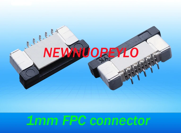 

100PCS FPC Connector FFC FPC socket 1mm 15 Pin 15P Vertical Type Ribbon Flat Connector